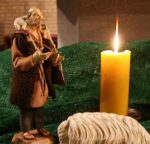 Advent 2013 Hirte + Kerze, c RuHe