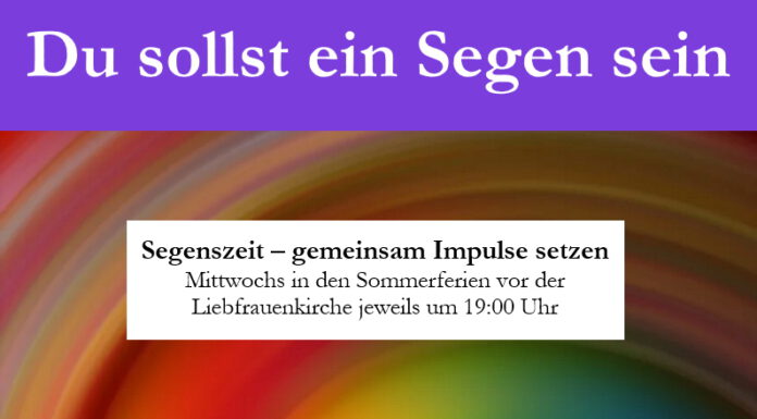 Du sollst ein Segen sein!