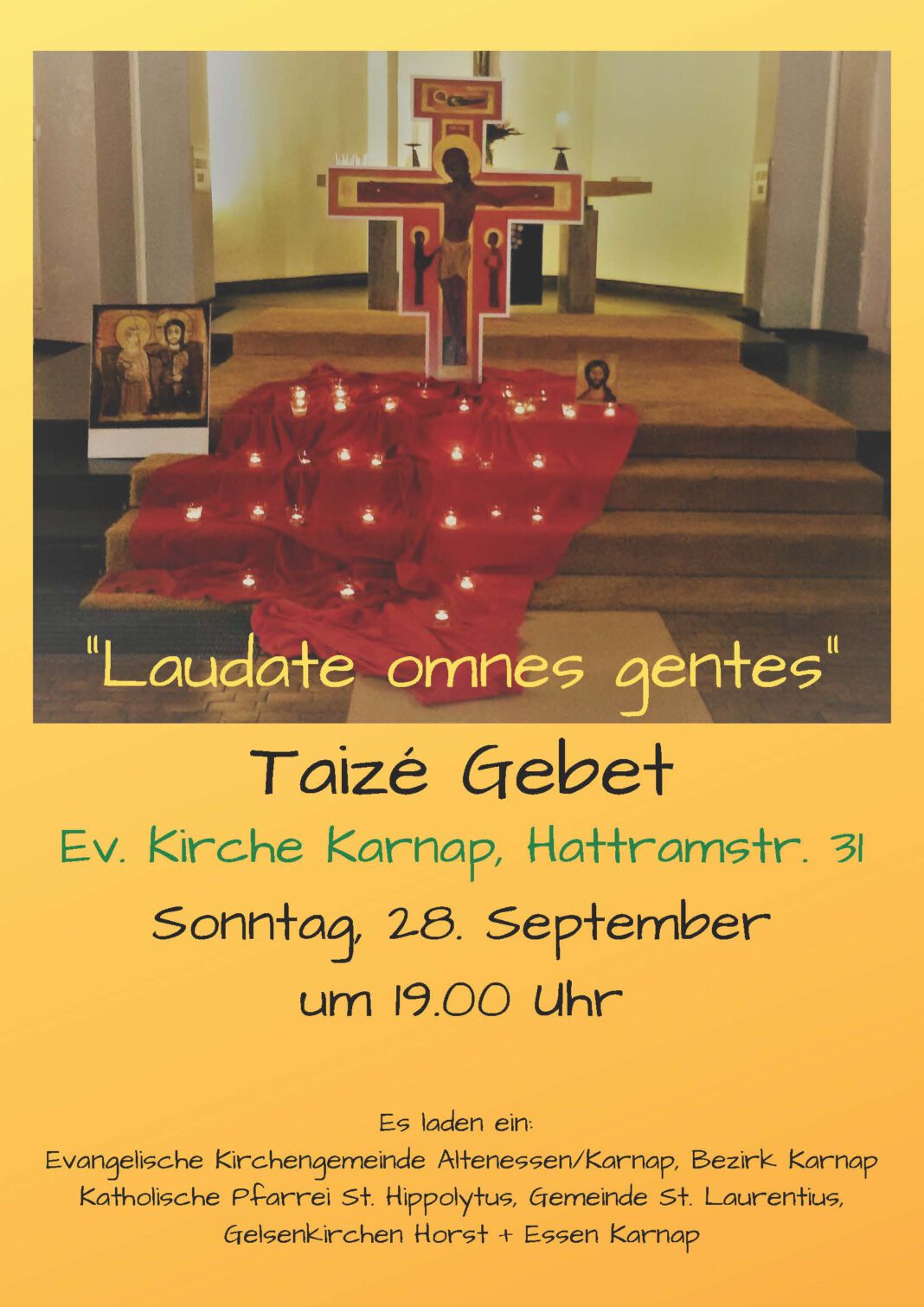 28.09.2025, 19:00 Uhr Essen Karnap, ev. Kirche Hattramstr.
