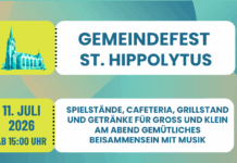 Gemeindefest St. Hippolytus 11.07.2026 ab 15:00 Uhr